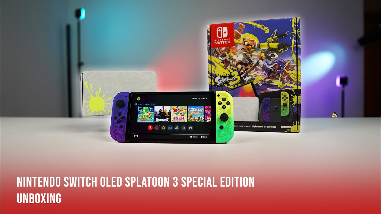 Nintendo Switch – OLED Model Splatoon 3 Special Edition 