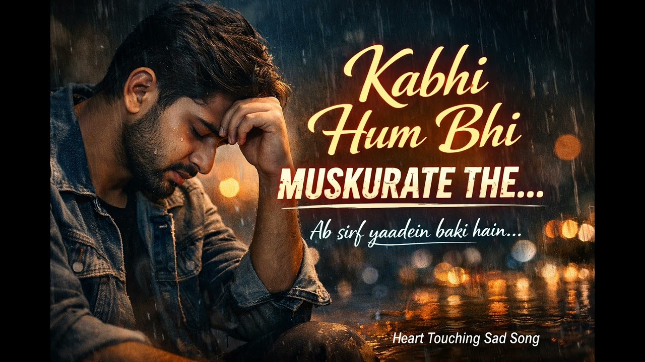 Kabhi hum bhi muskurate the #slowedreverb sad song 😭❤️‍🩹#1million target 🎯