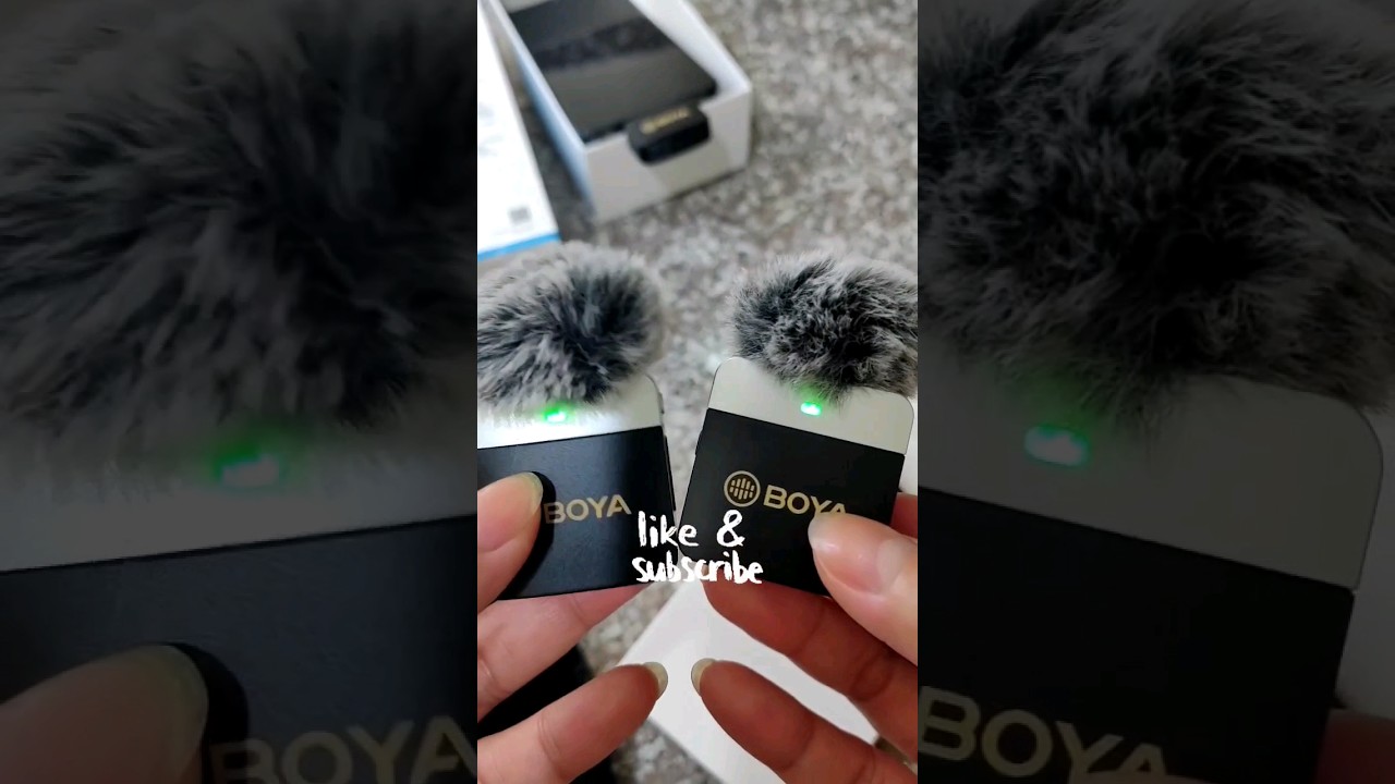 Boya by-M1v4 2.4ghz Dual-Channel Wireless Microphone - Usb-C