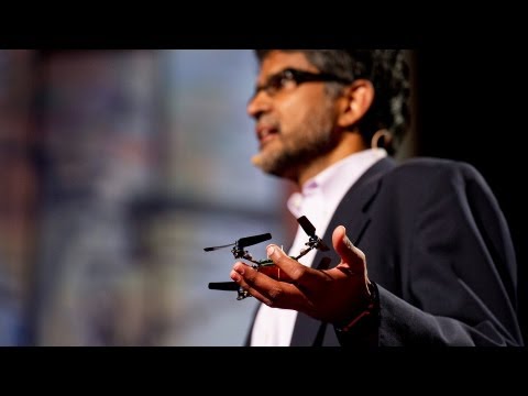 Robots that fly ... and cooperate | Vijay Kumar