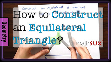 How to Construct an Equilateral Triangle with Compass
