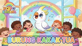 🦜 Burung Kakak Tua | Lagu Anak Indonesia Balita | Animasi Kartun Lucu
