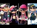 Evolution of Callie in Splatoon Games (2015-2022)