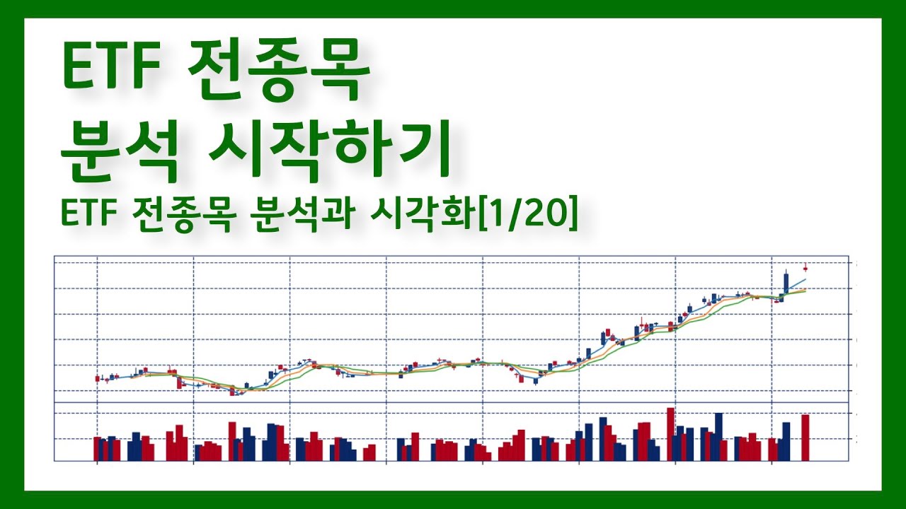 [1/20] ETF분석 시작하기 - 데이터로드 폰트와 스타일 설정