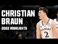 Christian Braun 2022 NCAA Tournament Highlights Christian Braun 2022 NCAA Tournament Highlights