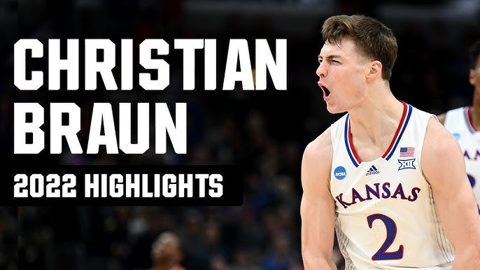 Christian Braun announcers he'll remain in the NBA Draft.