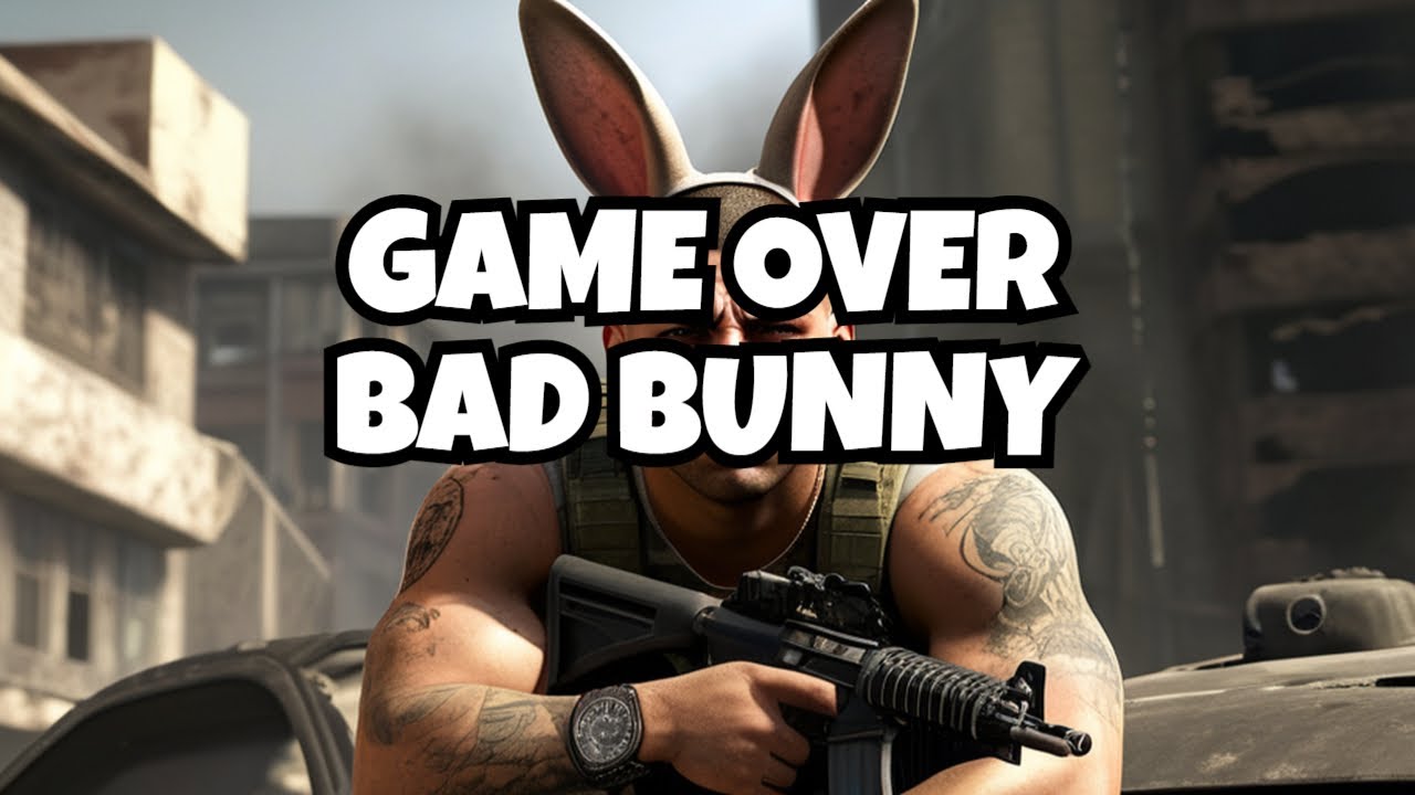 Bad Bunny Humiliated in COD MW2 Battle - YouTube