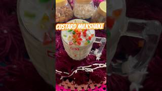 Custard Milkshake🥛 #shorts