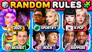 SAVE ONE SONG⭐️🎶 Random Rules, 6 Songs Challenge! Can You Save Just One? | Music Quiz