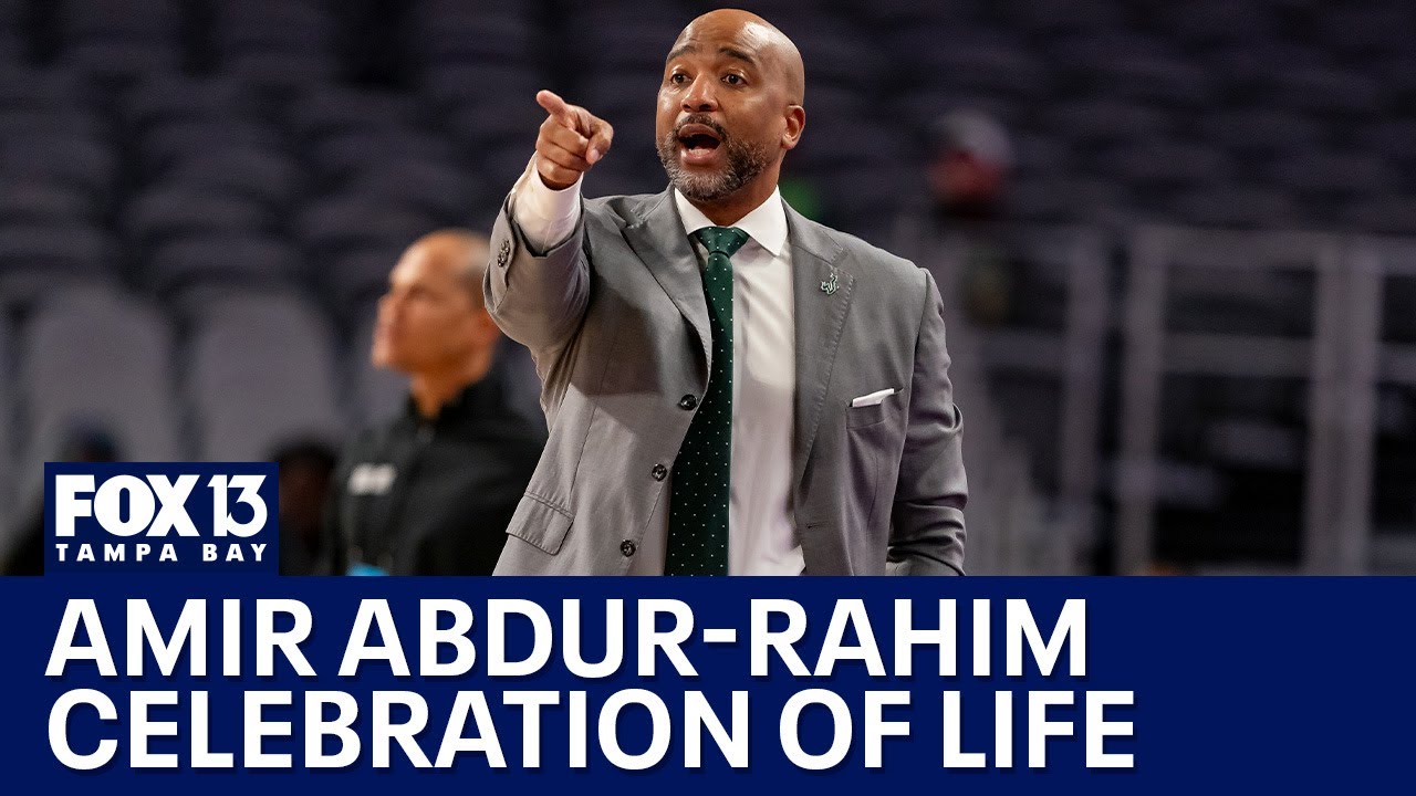 USF hosts Celebration of Life for Amir Abdur-Rahim - YouTube