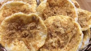 ข้าวตังหน้าหมูหยอง|HOMEMADE RICE CRACKER WITH PORK FLOSS |วิธีทำข้าวตัง ,by ครัวสุขใจ