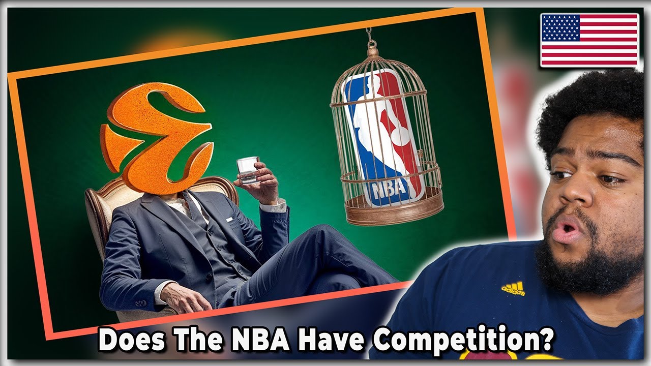 AMERICAN REACTS To:  How EUROPE STOLE BASKETBALL (EURO LEAGUE)