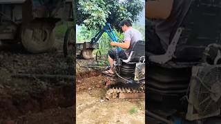 mini excavator solution for low budget #heavy equipment #excavator #shorts