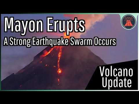Video: Kada gali išsiveržti Majono ugnikalnis?