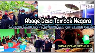 Lebaran..islam Aboge/Kejawen&Penjamasan Pusaka.Desa Tambak Negara.Kecamatan Rawalo.