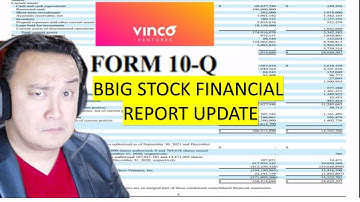 BBIG STOCK FINANCIAL REPORT  FORM 10Q  EXHUMED