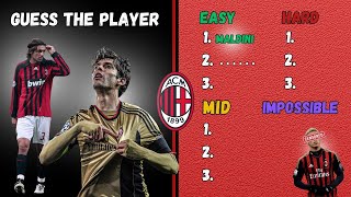YOU CAN'T GUESS THESE FORMER AC MILAN PLAYERS!🤯[Easy to Hard] | QUIZ FOOTBALL 2023 screenshot 3