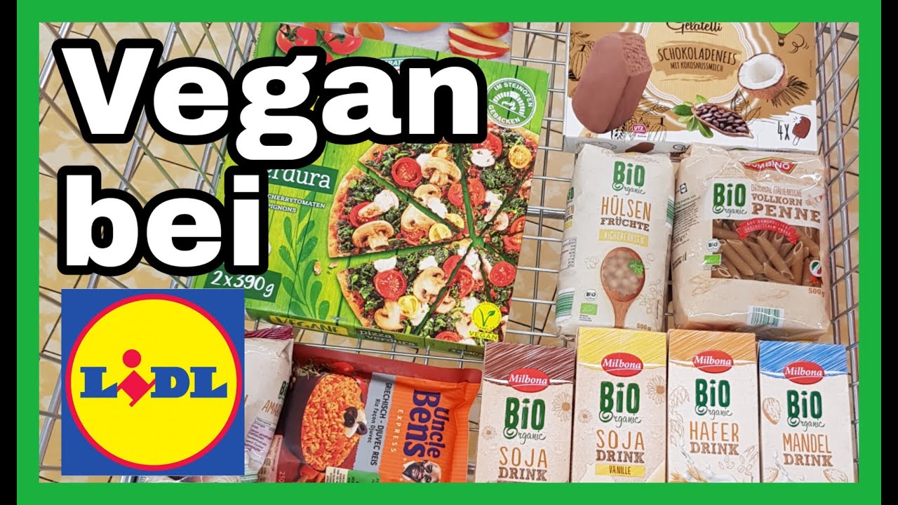 Vegan Bei Lidl Vegan Food Haul 🛒 Die Leckerste Vegane Tk Pizza😍