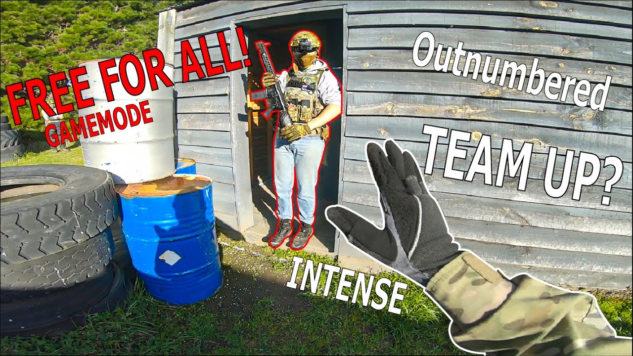 AIRSOFT MOST EPIC FREE FOR ALL GAMEMODE! ► The Arena NZ