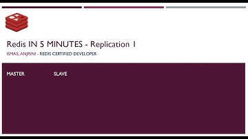 Redis in 5 minutes - Replication 1