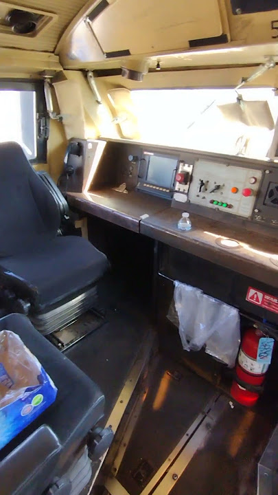 Cab Tour of Amtrak 55
