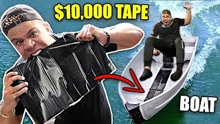 THIS WATERPROOF TAPE IS UNRIPPABLE (IMPOSSIBLE FLEX TAPE EXPERIMENT) STRONGEST TAPE EVER MADE