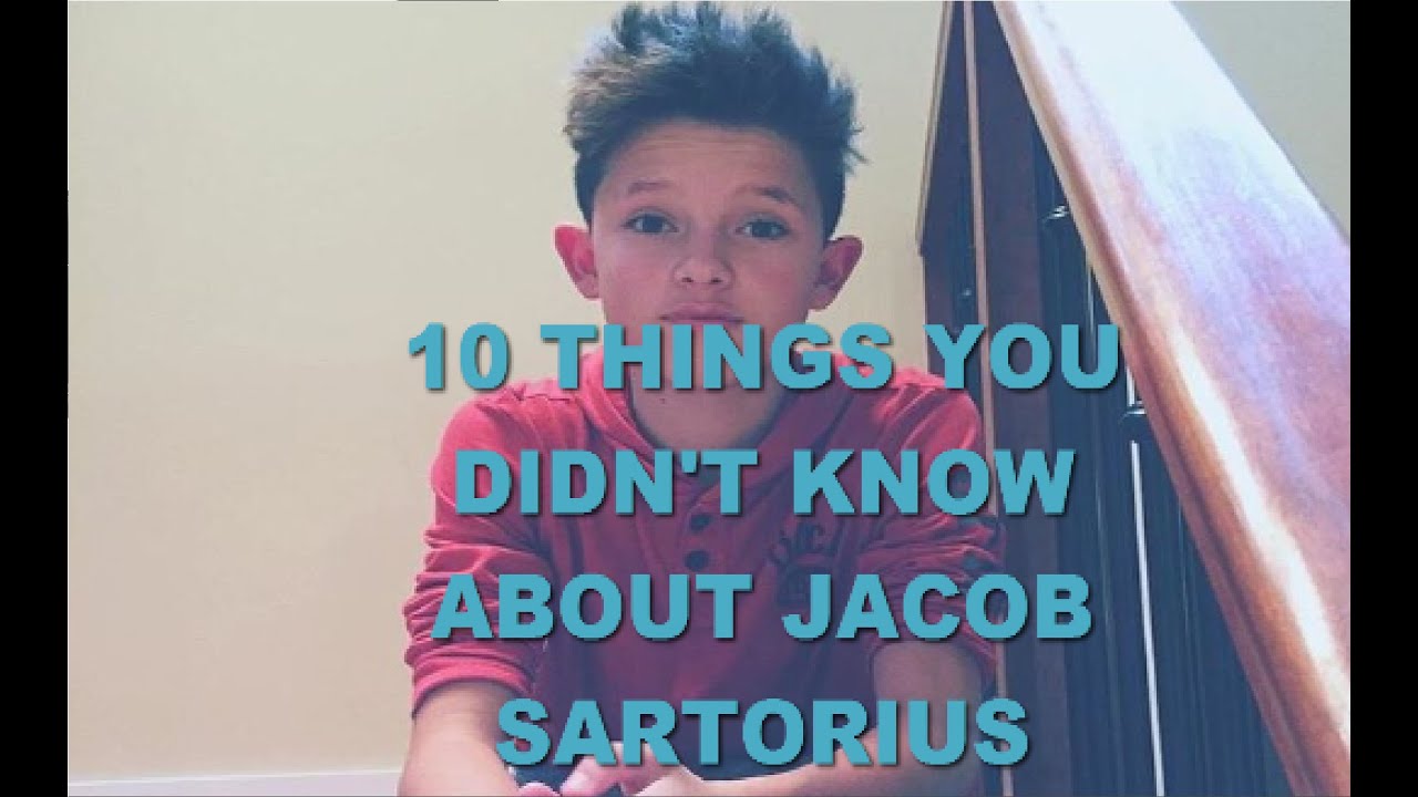 10 jacob sartorius facts youtube