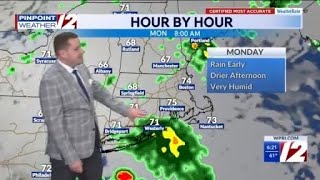 WPRI 12 Weather Forecast 26 Nice Dry Today Rain Arrives Tonight