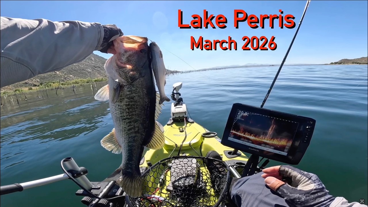 WCZ Tyrant 8 – March 2026 – Lake Perris Kayak Bass Fishing