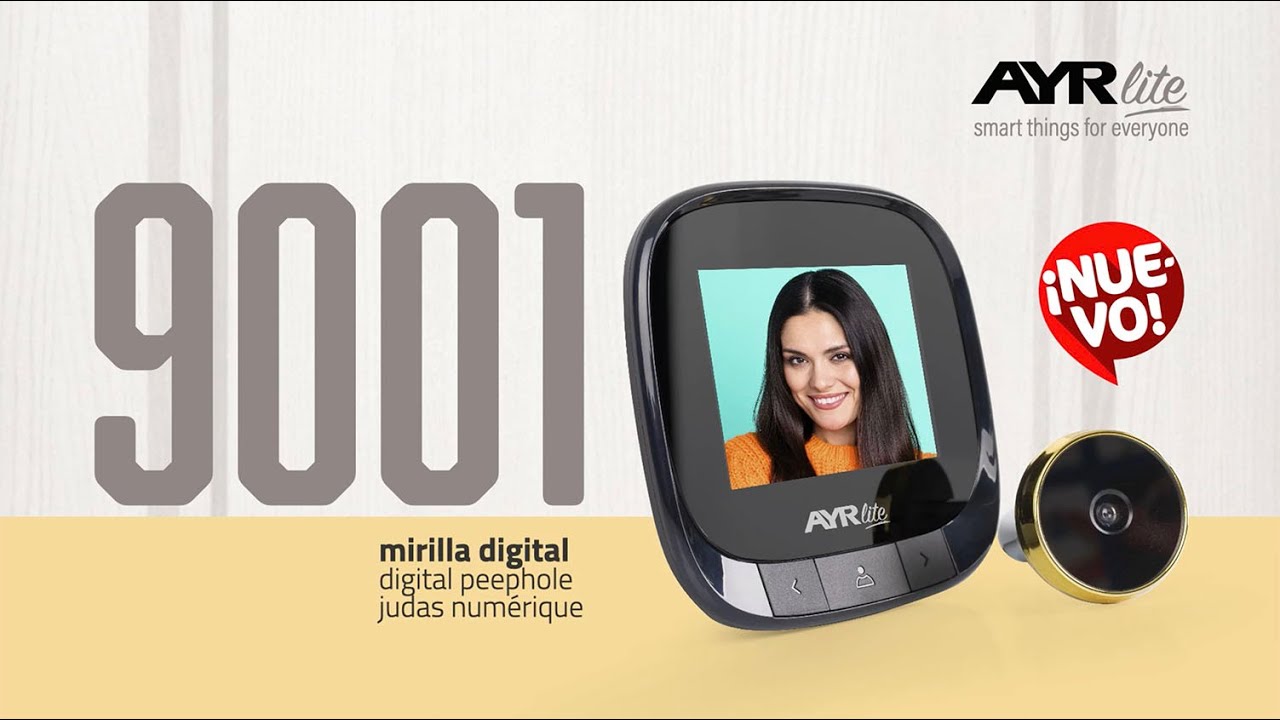 Mirilla Digital AYR 762 WIFI – AYR Opening Doors
