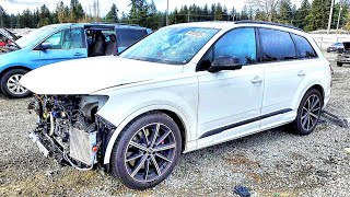 AUDI SQ7 Тотал с аукциона Copart | Тачки из США