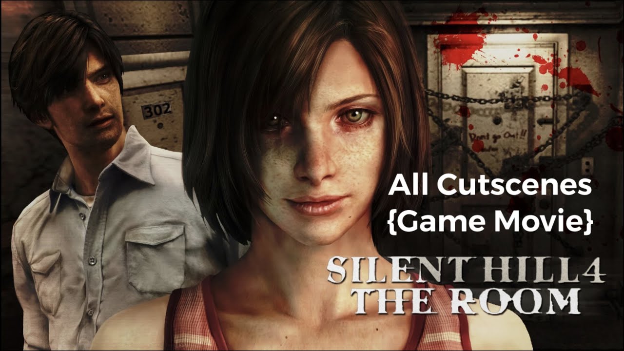 Silent Hill 4 The Room (Good Ending) All Cutscenes {Game Movie