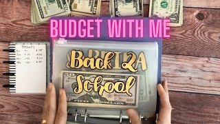 Budget with me CASH STUFFING