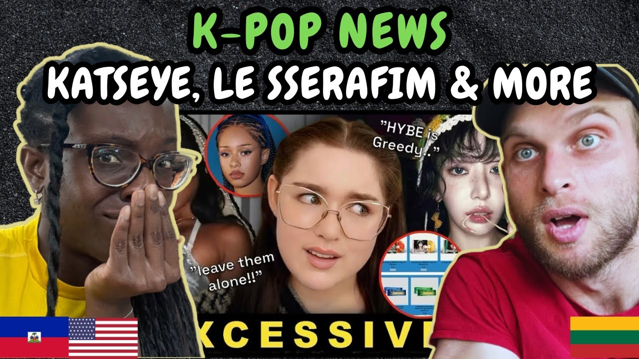 РЕАКЦИЯ НА НОВОСТИ K-Pop: Наряд Катсей Лары на Дивали, Манон офлайн? Версии альбома Le Sserafim...
