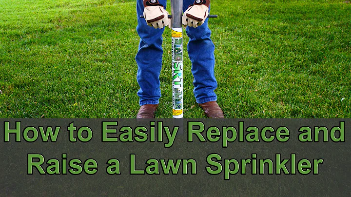 DIY Easily Raise or Replace a Lawn Sprinkler Head without Digging