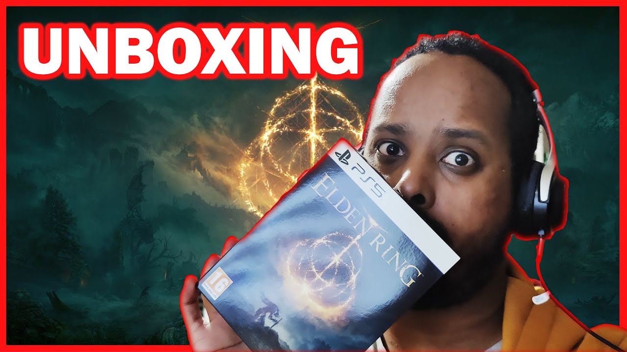 Elden Ring - PS5 Launch Edition Unboxing 