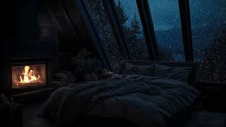 Relaxing blizzard night atmosphere | Warm fireplace for sleep, healing, focus, ASMR by Winter Wonderland 595 views 12 days ago 3 hours