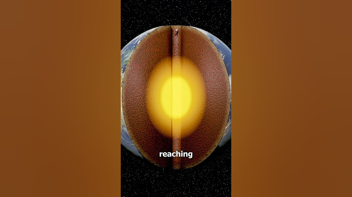 Drilling A Hole Through Earth 😮