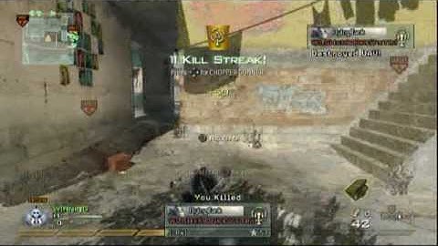 MW2: Nuke on Favela. (Gameplay)
