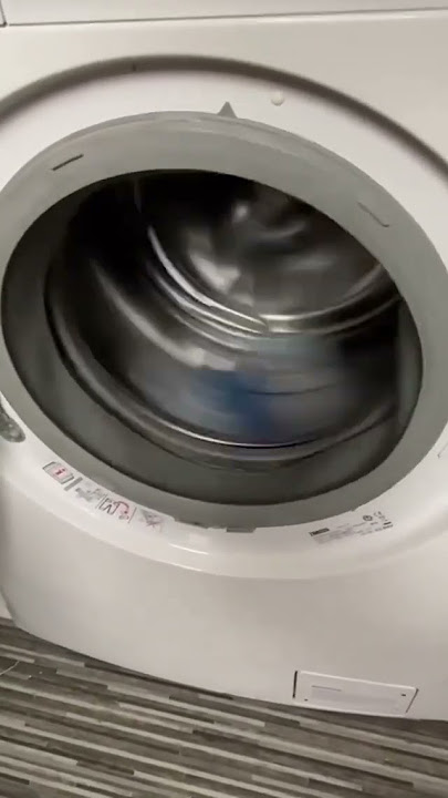 Zanussi ZWF16070W1 washing machine || unbalanced service mode door open spin (very old video)