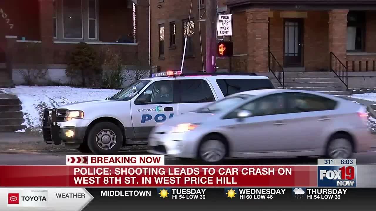 Police: Shooting leads to car crash on West 8th St. in West Price Hill ...