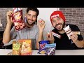 MODELS TRY CANADIAN SNACKS!! with JEFF WITTEK!!