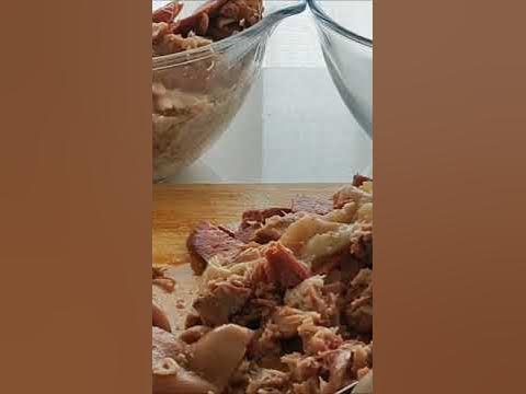 Готовим холодец с хреном!!!! - YouTube
