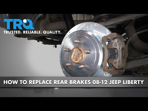 How to Replace Rear Brakes 08-12 Jeep Liberty