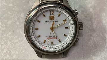 Chỉnh giờ đồng hồ radio control Elgin 3 núm đơn giản