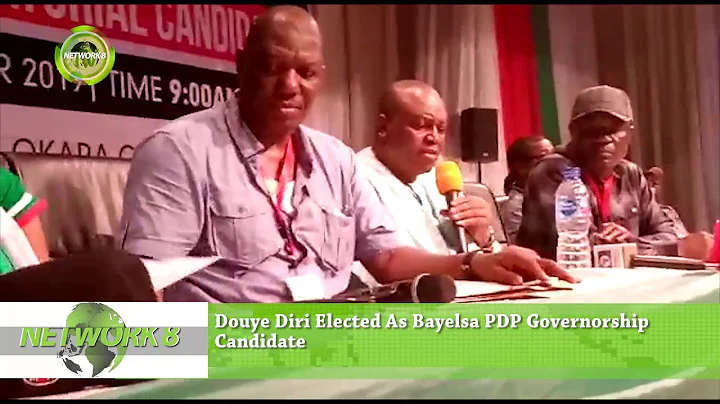 DOUYE DIRI ELECTED AS BAYELSA PDP GOVERNORSHIP CANDIDATE