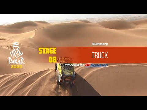 Dakar 2020 - Stage 8 (Wadi Al-Dawasir / Wadi Al-Dawasir) - Truck Summary