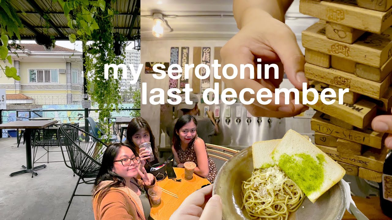december vlog, stayed murals hostel & cafe, noy's, draft beer, anthony's cafe, meet up with friends