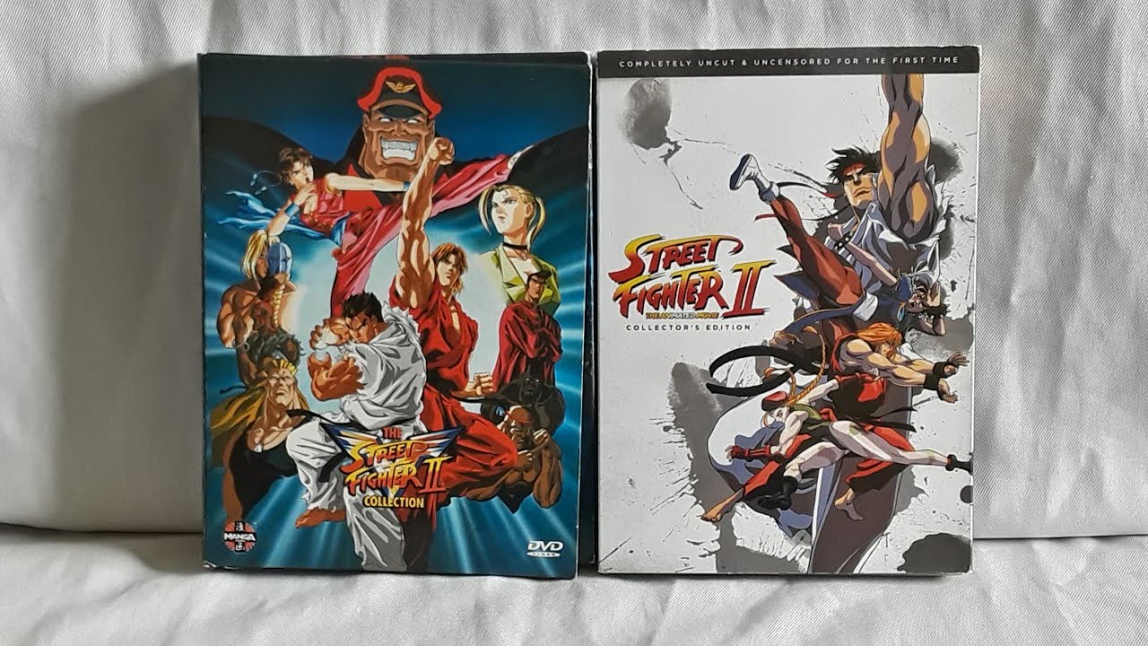 Unboxing Street Fighter Anime Collection - YouTube
