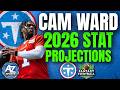 Cam Ward 2026 Stat Projections: OVER, UNDER, or JUST RIGHT for Tennessee Titans